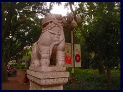 Lion statue, People's Park